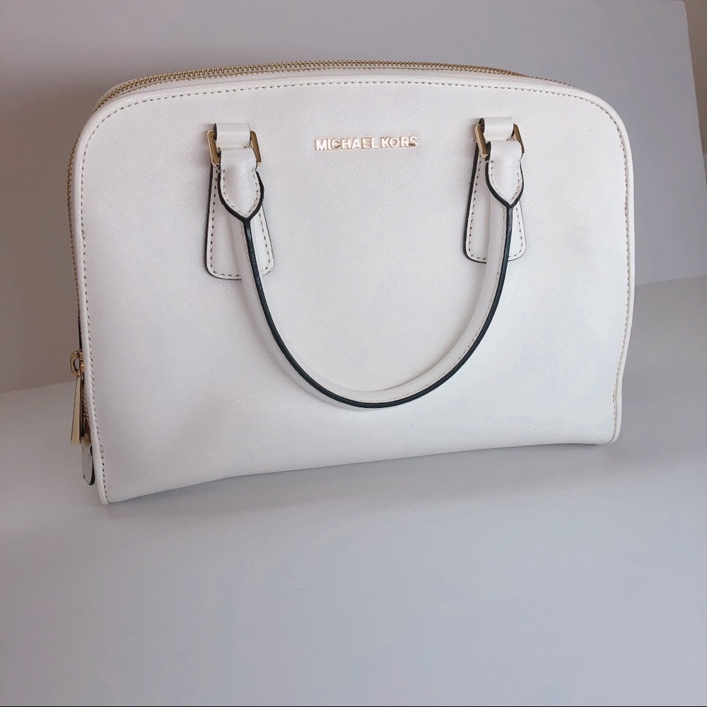 Michael Kors white purse